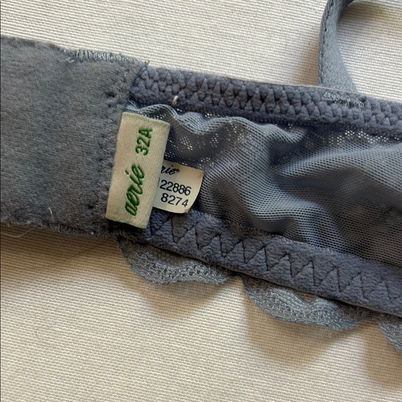 Aerie Women's Bra Set - Burgundy, Cream, and Gray - Picture 8 of 10